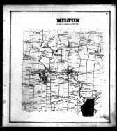 Milton Township, Rock City, Milton Center, Crane Village, Factory Village, Bloodville and Ballston, Saratoga County 1866